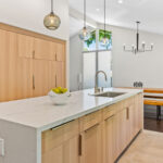 Vadara_Sereno Bianco Quartz kitchen island