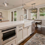 Vadara_Sereno Bianco Quartz kitchen island countertops