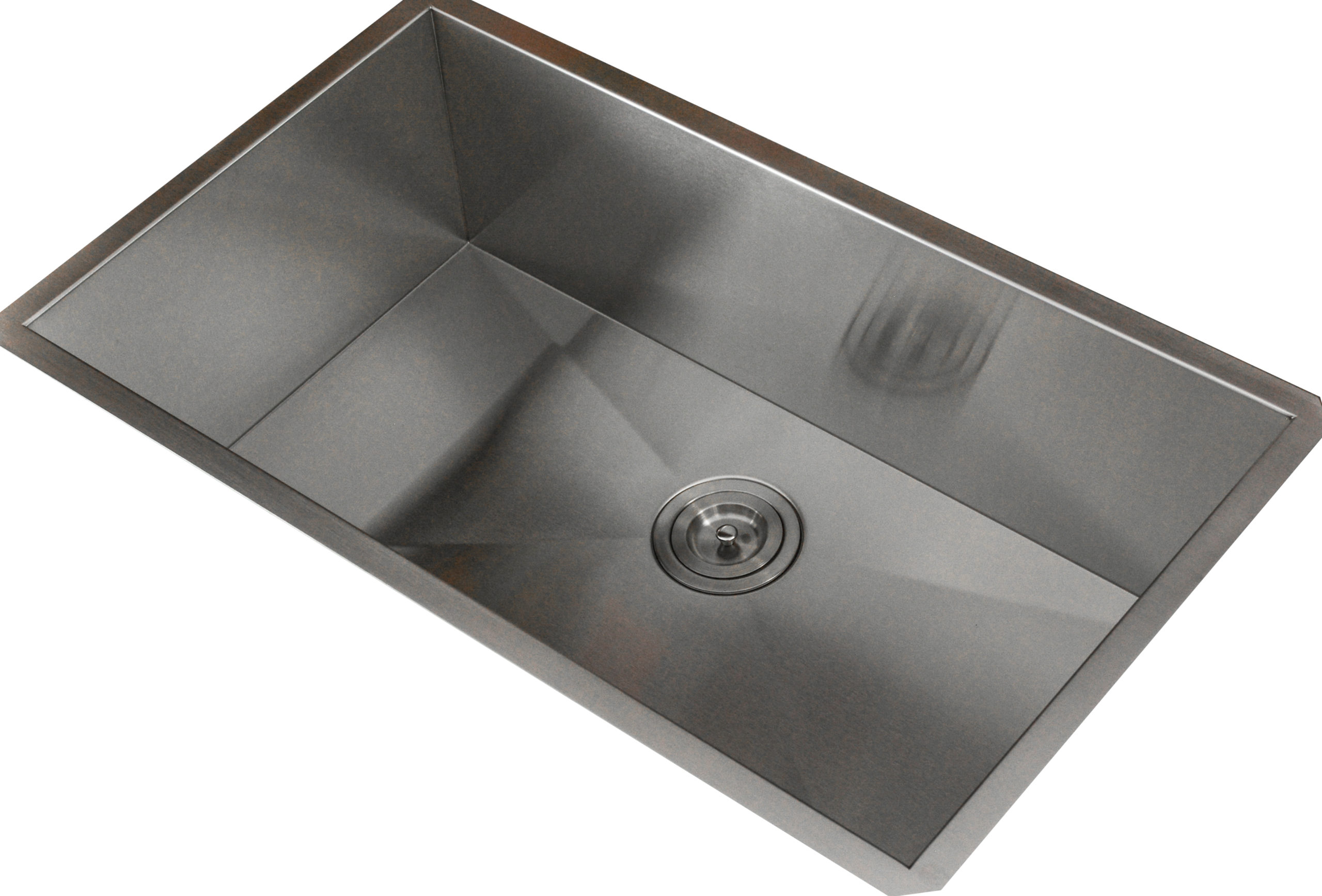ZERO RADIUS CORNER SINGLE BOWL R0S311818g Masters Countertops