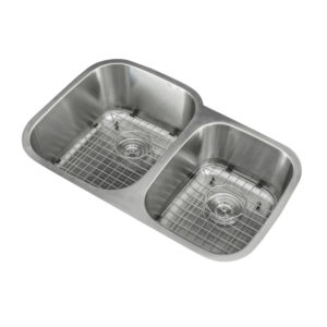UD612L Sink with Grid Side View