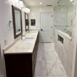 Quartz Bathroom Countertops Installation in Park Ridge