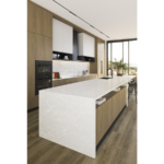 Bianco Glace Viatera kitchen counters