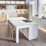 Calacatta Suprema Viatera kitchen island