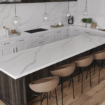 Suprema Nero Viatera kitchen countertops