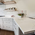 Vadara_Aurora Frost Quartz kitchen countertops ideas