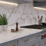 Vadara_Aurum Quartz backsplash