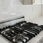 Vadara_Sand Weaver Quartz kitchen counter detail