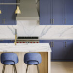 Vadara_Scandi Blue Quartz kitchen