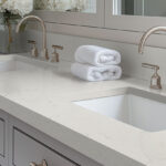 carrara-delphi-quartz-countertop-bathroom