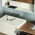 Tahitian Cream quartz hanstone