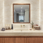 Tahitian Cream quartz hanstone
