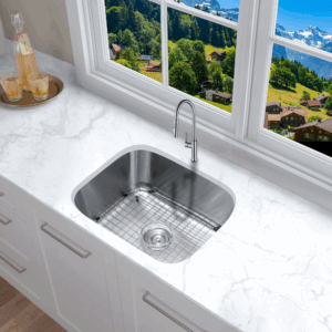 Single bowl kitchen sink 18 gauge