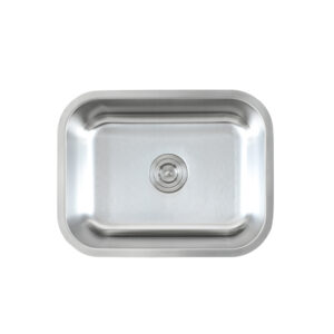 Single bowl kitchen sink 18 gauge