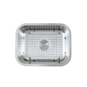 Single bowl kitchen sink 18 gauge