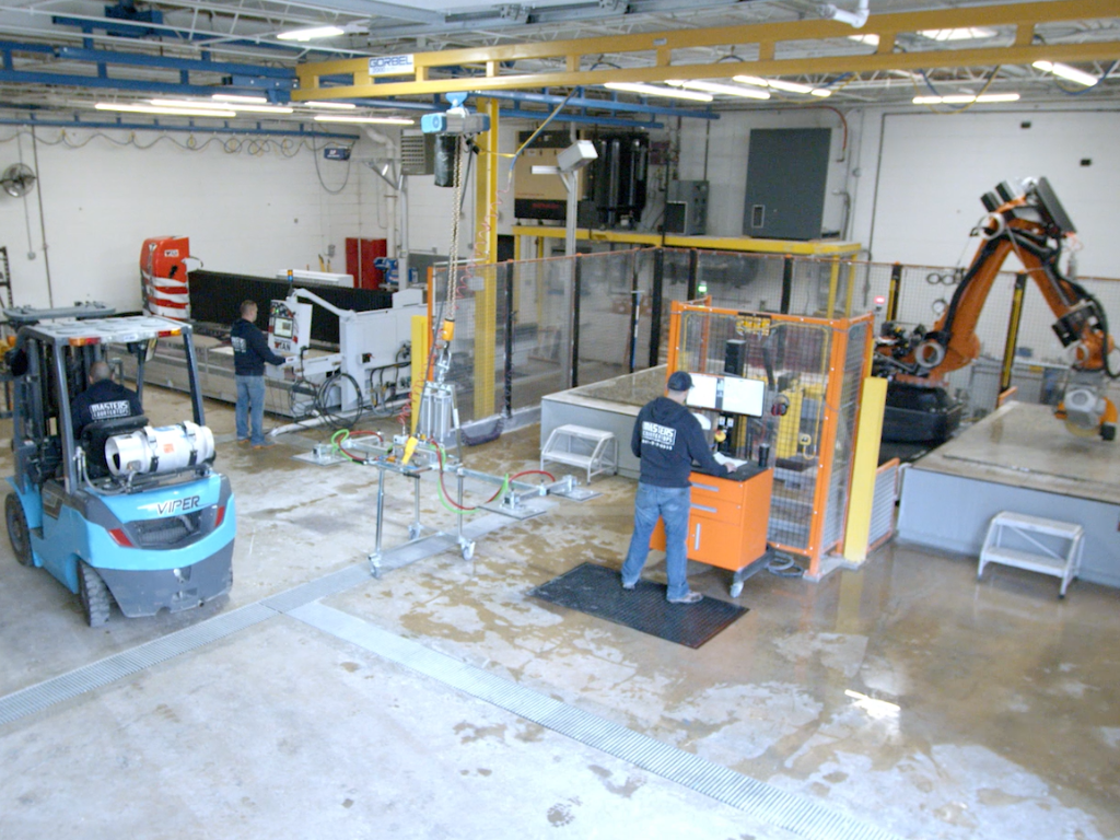 Inside Masters Countertops Digital Fabrication Process