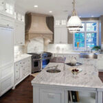 new-river-white-granite kitchen