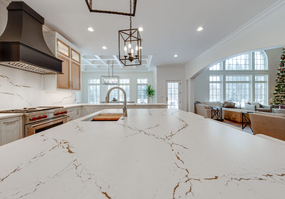 Cambria Berkshire Brass Quartz