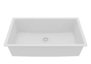 Single Bowl Quartz Composite Kitchen Sink