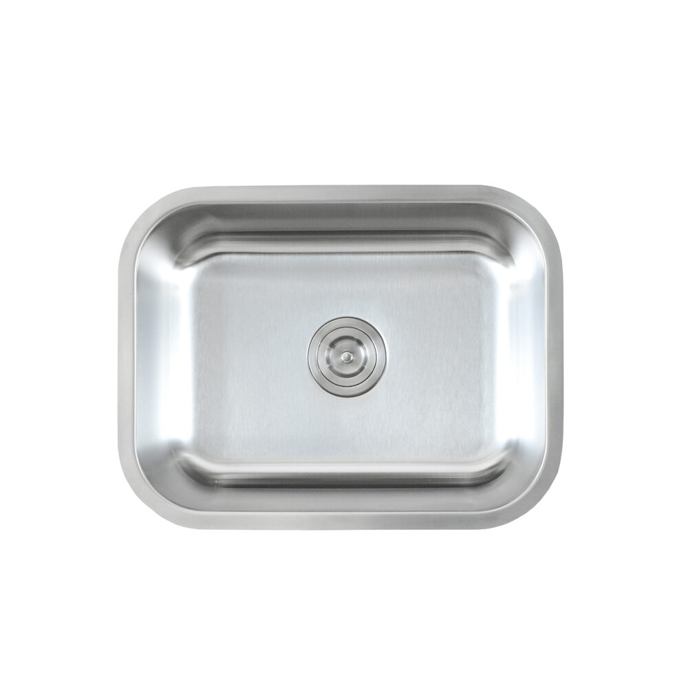Single bowl kitchen sink 18 gauge